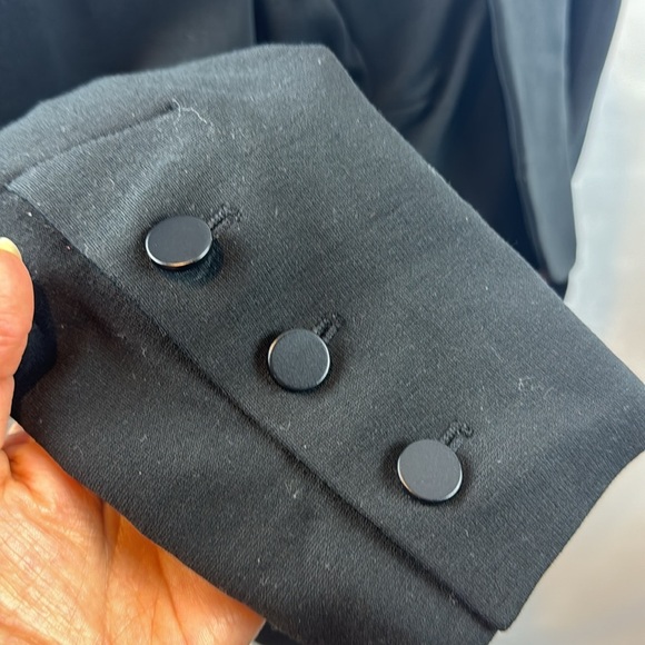 7 For All Mankind Black Casual Single Breast Button-Down Blazer Size‎ L - Picture 7 of 12